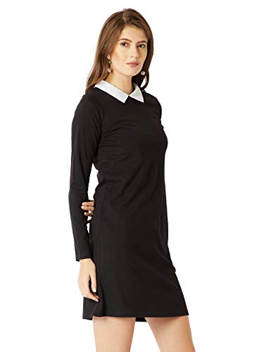 Image of Miss Chase Women's Cotton Collared Shift Dress