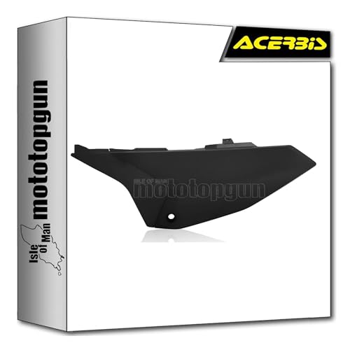 Side panels noir Acerbis 0023532.090 pour réparer Yamaha YZ 65