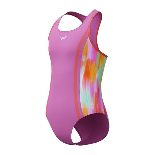 Image of Speedo Girls Printed Sport Splice