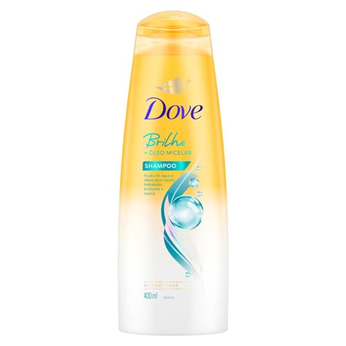 Dove Shampoo Brilho + Óleo Micelar 400 Ml