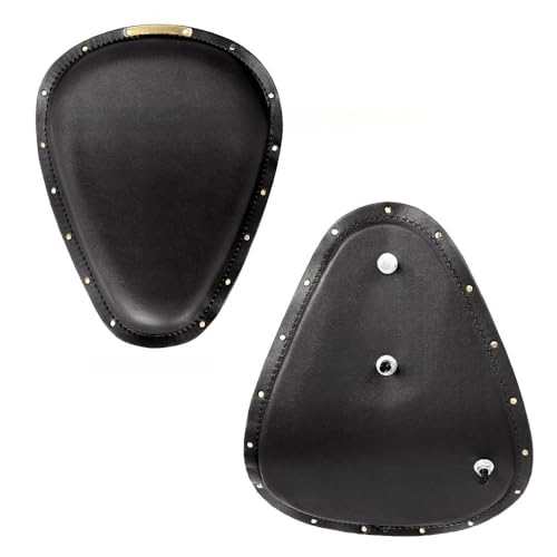 Cojín delantero de moto con resortes para rutas largas y viajes en Softail