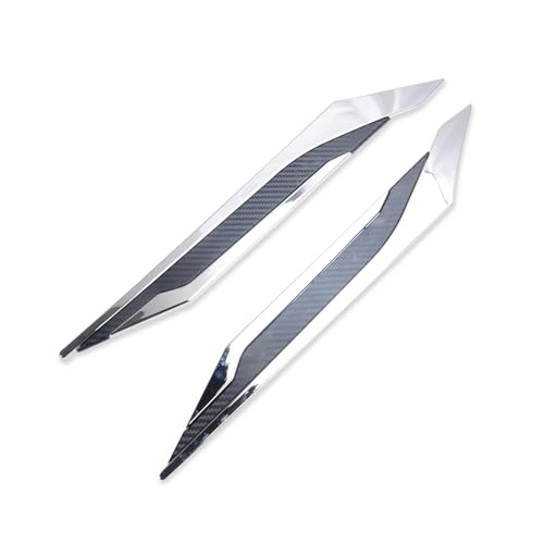 Embellecedor fibra carbono faros Toyota RAV4 2019-2024 ceja delantera