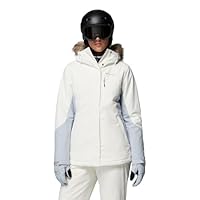 Columbia Women's Ava Alpine 2 Insulated Jacket, Ski Jacket, Sea Salt/Cirrus Grey, Small