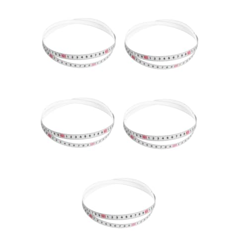 Règle adhésive Lurrose en 5 rouleaux de mesure flexible pour plan de travail