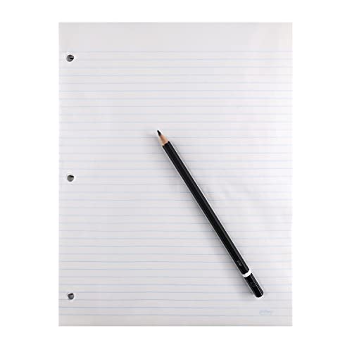 Hilroy Ruled Refill Paper, 3 Hole Punched, 8-3/8 X 10-7/8 Inches, 400 Sheets Per Pack, White (05240) image 4
