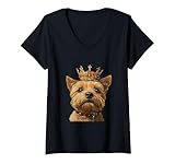 Photo Gallery donna norfolk terrier dogs - cane norfolk terrier maglietta con collo a v Photo Gallery donna norfolk terrier dogs - cane norfolk terrier maglietta con collo a v