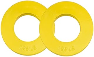 Logest Fractional Olympic Plates Set of 2 Plates - 1 LB 1.25 LB 1.5 LB (Choose Set) Fractional Weight Plates Designed for Olympic Barbells for Strength Training and Micro Plates Weight Plates (1.25)