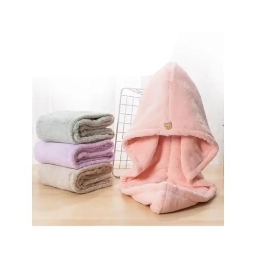 Toalha Mágica para Secar Cabelo de Microfibra