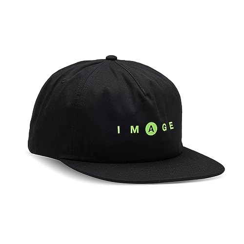 Casquette snapback Fox Racing Image pour homme ajustable en coton noir