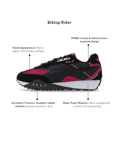 Image of PUMA Unisex-Adult Blktop Rider Vibrant Sneaker
