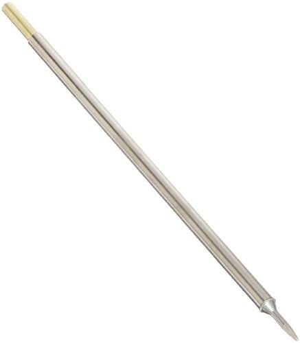 Image of Metcal STTC-001 STTC Series Soldering Cartridge for Temperature Sensitive Applications, 675F Maximum Tip Temperature, Conical, 1.0mm Tip Size, 13.5mm Tip Length