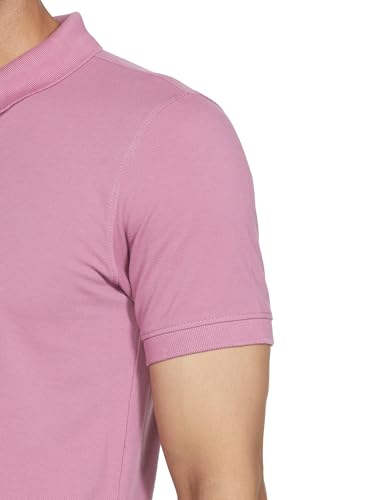 Image of Amazon Brand - Symbol Men's Cotton Rich Solid Polo Tshirt | Collar Tshirts | Half Sleeves | Plain-Regular Fit (Available in Plus Sizes and Combo Pack of 2)