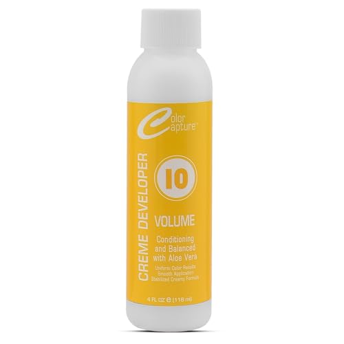 COLOR CAPTURE - Cream Developer, 10 Vol, Hair Color Enhancer - 4 Ounces