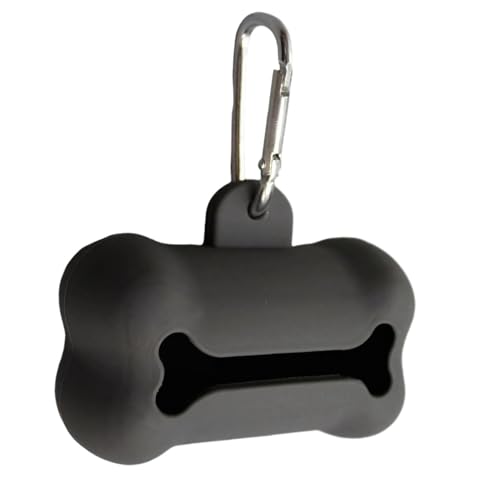 Dispensador De Bolsas De Excrementos Cómoda Silicona Portátil Estilo Hueso