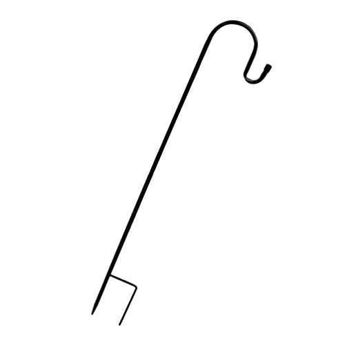 Gancho para pastores BESPORTBLE no chão, gancho de ferro para plantas, estaca de jardim para pendura