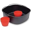 Philips HD9945/01 Kit de pâtisserie et moules à muffins en silicone pour Airfryer XL