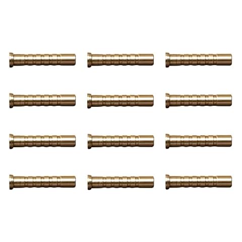 BLOODSPORT Precision-Machined Hunting Arrow Brass Inserts for Fine-Tuning Front-of-Center Balance | 75 Grains, 244" Standard-Diameter, 12 Pack Cover