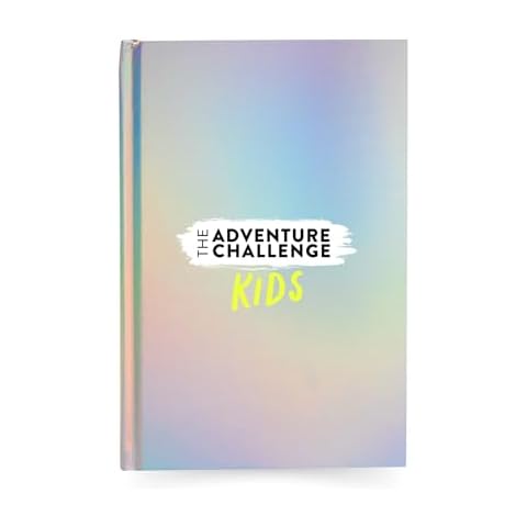 The Adventure Challenge Kids Edition - 30 Scratch-Off Adventures and Games for Kids, Adventure Challenge Scratch Off Book, Kids Adventure Book, Perfect for Ages 6-12 Cover