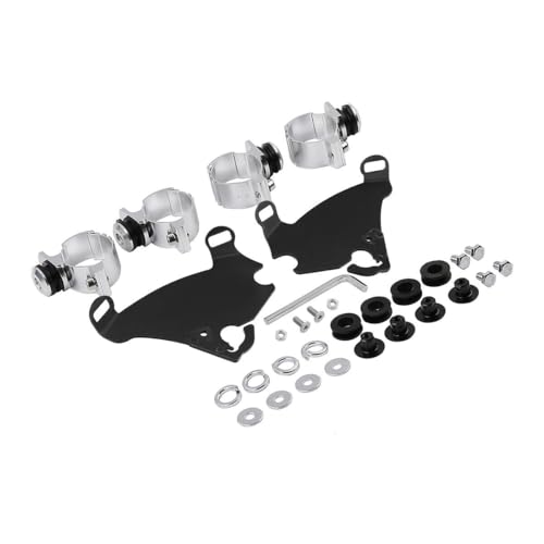 TCMT 39mm Fairing Trigger Lock Mount Kit Fit For Harley Sportster 883 1200 88-22