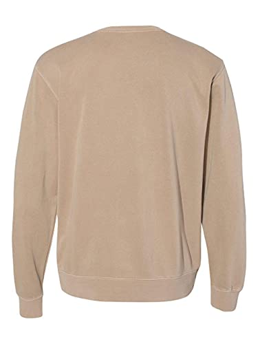 Independent Trading Co. - Midweight Pigment-Dyed Crewneck Sweatshirt - PRM3500 - L - Pigment Sandstone3