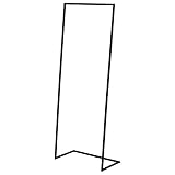 ぼん家具 ハンガーラック コートハンガー 金属製 スリム 玄関 高さ150cm 衣類収納 おしゃれ ブラック