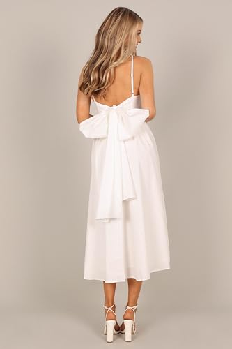 Image of Petal & Pup Women's Alice Bow Back Midi Dress