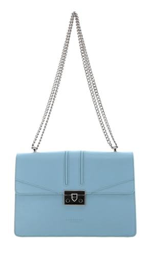 Bolso de noche Roros, la bandolera azul claro que te hará brillar con luz propia