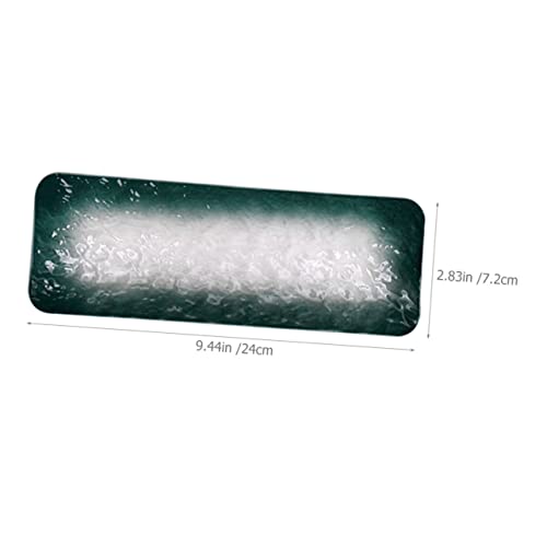 Juego de 2 platos rectangulares para sushi miniatura 2