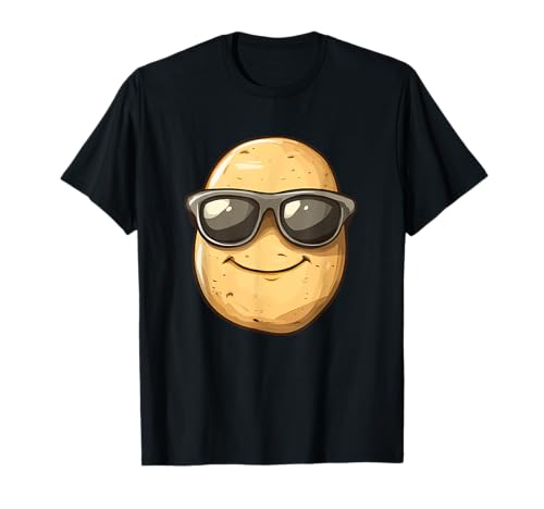 Funny Potato Sunglasses T-Shirt