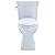Toto CST404CEFG#03 Promenade Ii 2 Piece Elongated 1. 28 Gpf Universal Height Toilet With Cefiontect, Bone