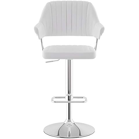 Aviator Bar Stool (White) Cover