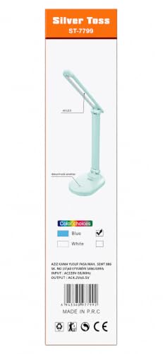 Masa Lambası, Şarjlı LED 40 LED 2400 mAh Dokunmatik Katlanabilir Çalışma Lambası