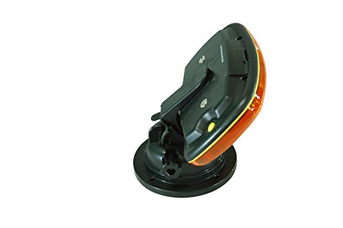 Led Strobe Light (Battery Powered) With Adjustable Locking Magnetic Base - Amber Lens - Sl-Alm-A #TOP6