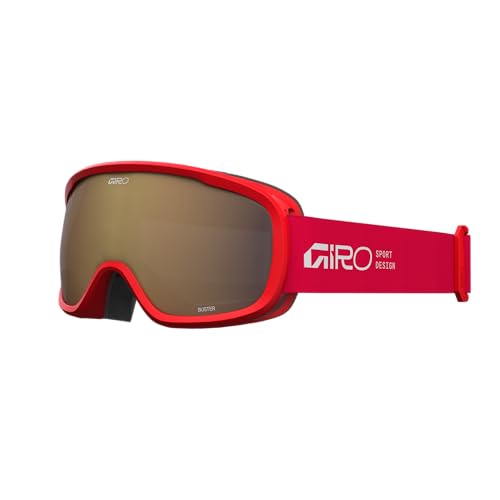 Giro Buster Kids Snow Goggle Red Stacked - Amber Rose