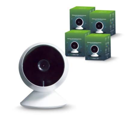 Kit com 4 Câmera de Segurança Interna Wi-Fi Monitoramento Inteligente, FullHD 1080p, Visão Noturna I