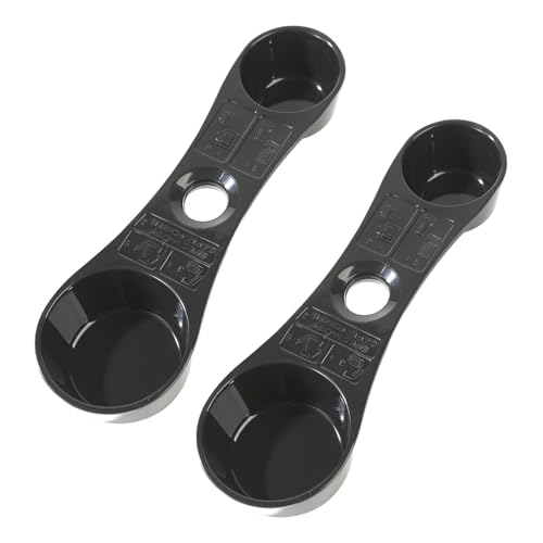 2 Pcs Smart Coffee Scoop Spoon for Ninja, Double Sided Measuring Scoop Spoon for CF090 CF091 CF092 CF097 Cuisinart Mr. Coffee Keurig K-Cup Coffee Bar Maker - Perfectly Measured Coffee Every Time