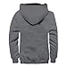 Ymosrh Mens Winter Hoodies, Pullover Zip Up Hooded Sweatshirt with Pocket Long Sleeve Fashion Gym Athletic Workout Hoodies Adult for Men Clothes Sweater (XL, Gray)