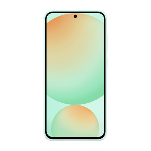 Image of Samsung Galaxy S24 FE Silicone Phone Case, Protective Cover with Color Variety, Smooth Grip, Soft and Sleek Design, Seamless Fit, US Version, Mint