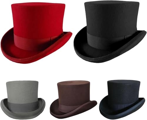 Chapeau équestre en feutre pour déguisement et spectacles