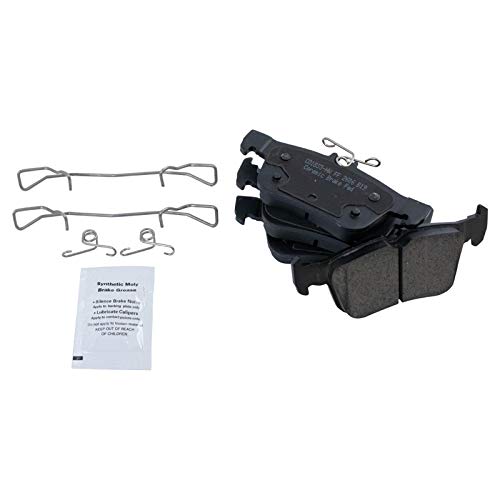 Image of TRQ Rear Brake Pad and Rotor Set Ceramic Compatible with 2021 Ford Bronco Sport 2020-2021 Escape Lincoln Corsair