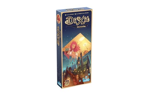 Asmodee | Dixit Memories | Expansión | Juego de Imaginación y Creatividad Varias Veces Premiado | A Partir de 6 Años | De 3 a 8 Jugadores | 30 Minutos por Partida | Multilenguaje (Incluye Español)
