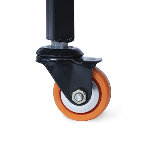 NEO STAR NEOSTAR Super Single Battery Metal Inverter Trolley/Stand with 2 Inch Metal Wheels.