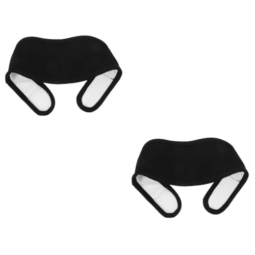 Healeved 2 Piezas Paquete De Aceite De Ricino Envoltura Orgánico Aceite Esencial Piel Cuello Aceite De Castor Básico Papel De Embalaje Aceite Ricino Ayuda Relajante Útil Capa De Aire Black
