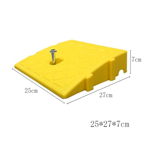 Rampa para escalera de PVC grueso, resistente y con diseño encajable, apta para carros miniatura 2