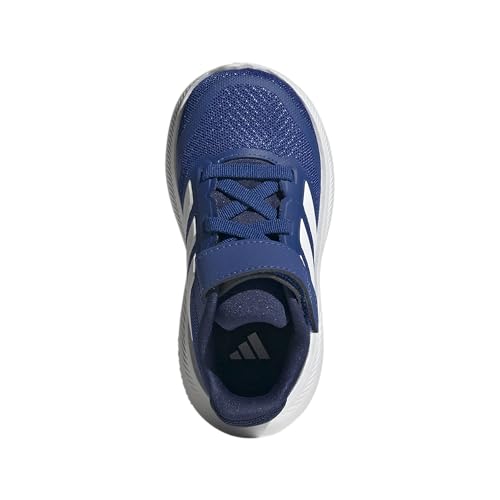 Image of adidas Baby Marvel Run Falcon 5 Elastic Lace & Strap Shoe