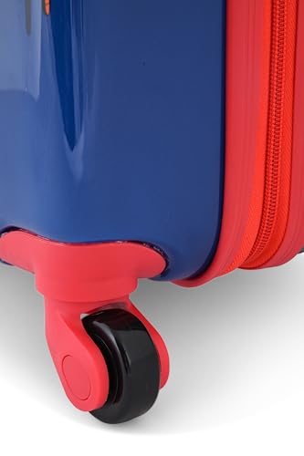 Fast Forward Marvel Spiderman 20" Hardshell Luggage - Cute & Durable Hard-side Suitcase for Travel with Spinner Wheels 20"x12"x8"3