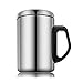 Caraffa Termica POT Isolante 350 / 500ml Acciaio inossidabile Coppa isolata in acciaio inox Tazza termica Bottiglia d'acqua Portatile Boccetta Aspirato Caraffa Termica ( Capacity : 500ml )