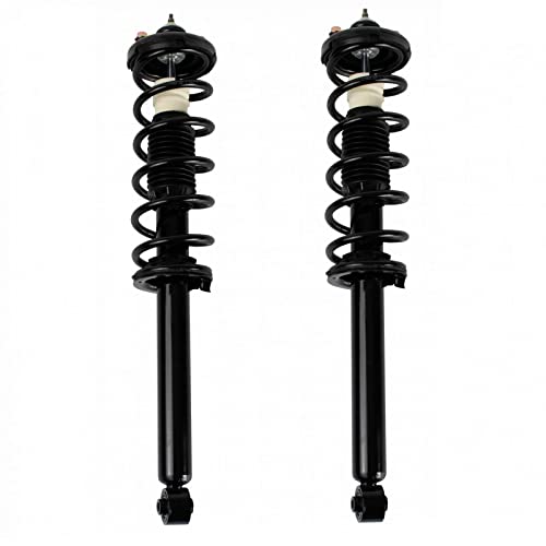 Image of TRQ 2pc Rear Loaded Strut Shock Spring Assembly Set LH RH Sides for 04-08 TSX