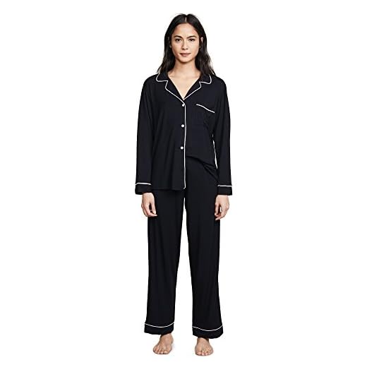 Eberjey Gisele PJ Set, Black, Small