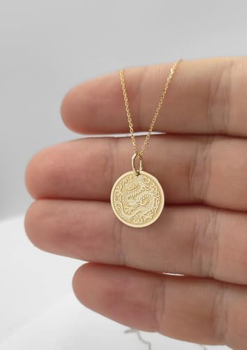 Collier pendentif dragon en argent, le cadeau symbolique idéal à offrir